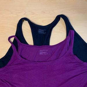 TWO Jockey tank tops. EUC.